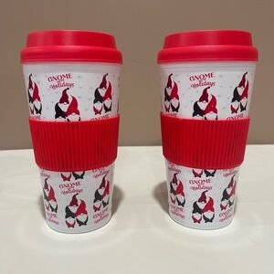 Gnome for the Holidays Travel Mugs